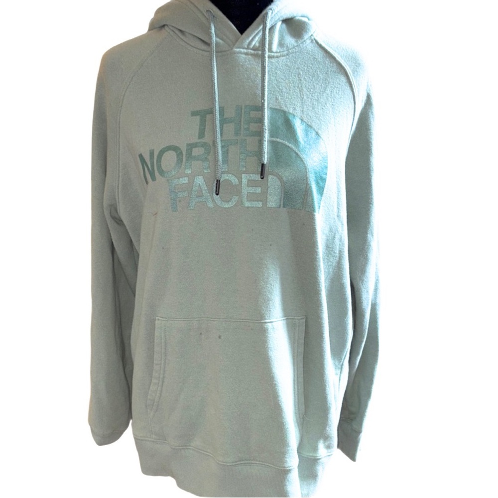 Womens Light Aqua Womens Hoodie From THE North Face good condition, size medium